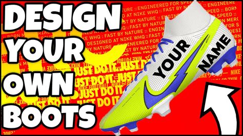 design your own footy boots.